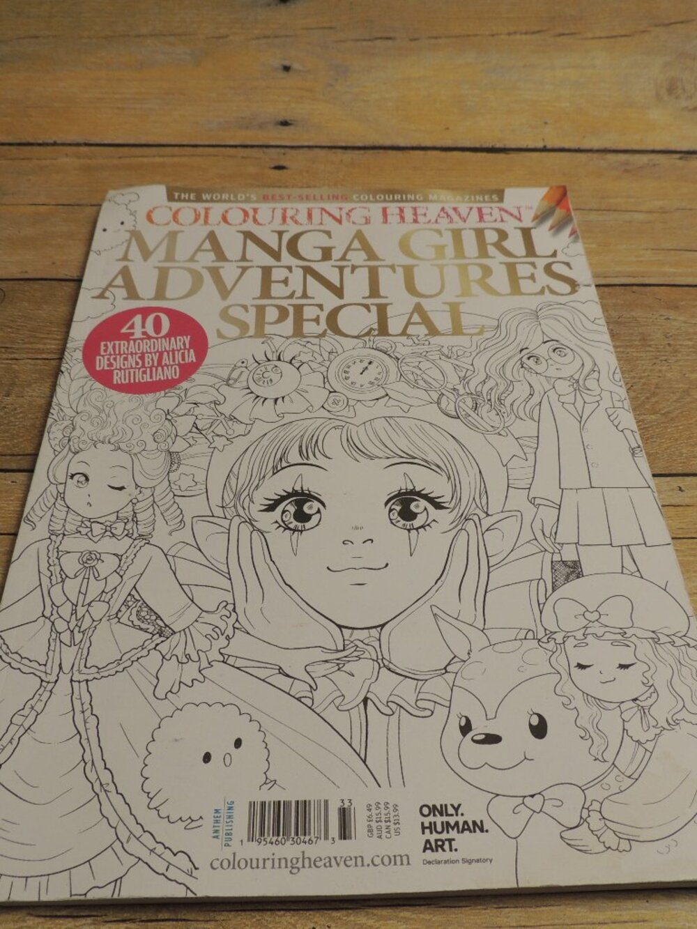 Colouring Heaven Manga Girl Adventures Special